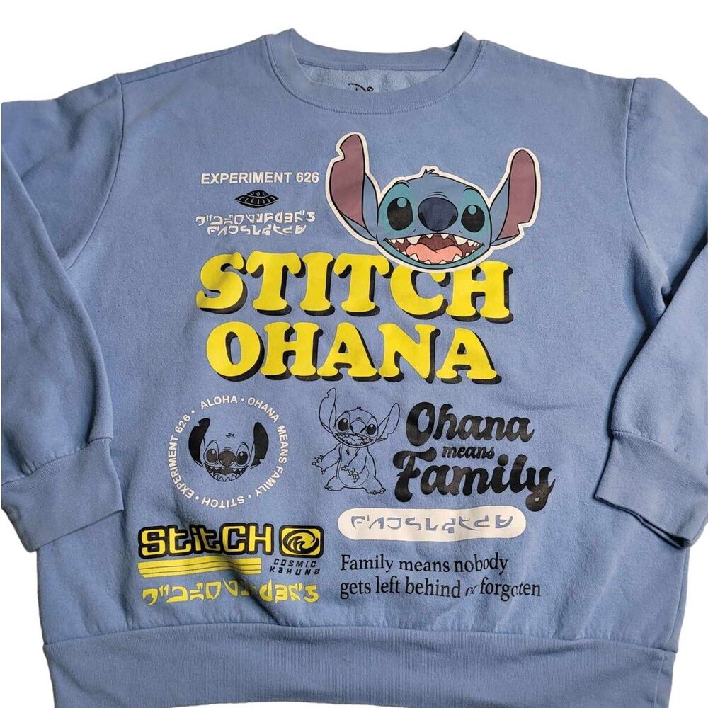 Disney Lilo and Stitch‎ Ohana Youth Sweatshirt Size XL 15-17